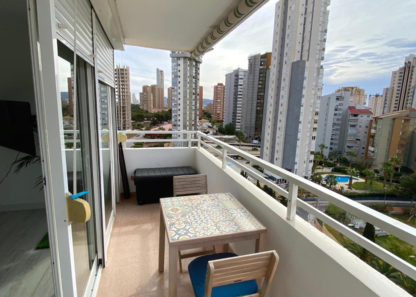 Cozy Apartment Benidorm Poniente 5 Min From The Beach Dış mekan fotoğraf